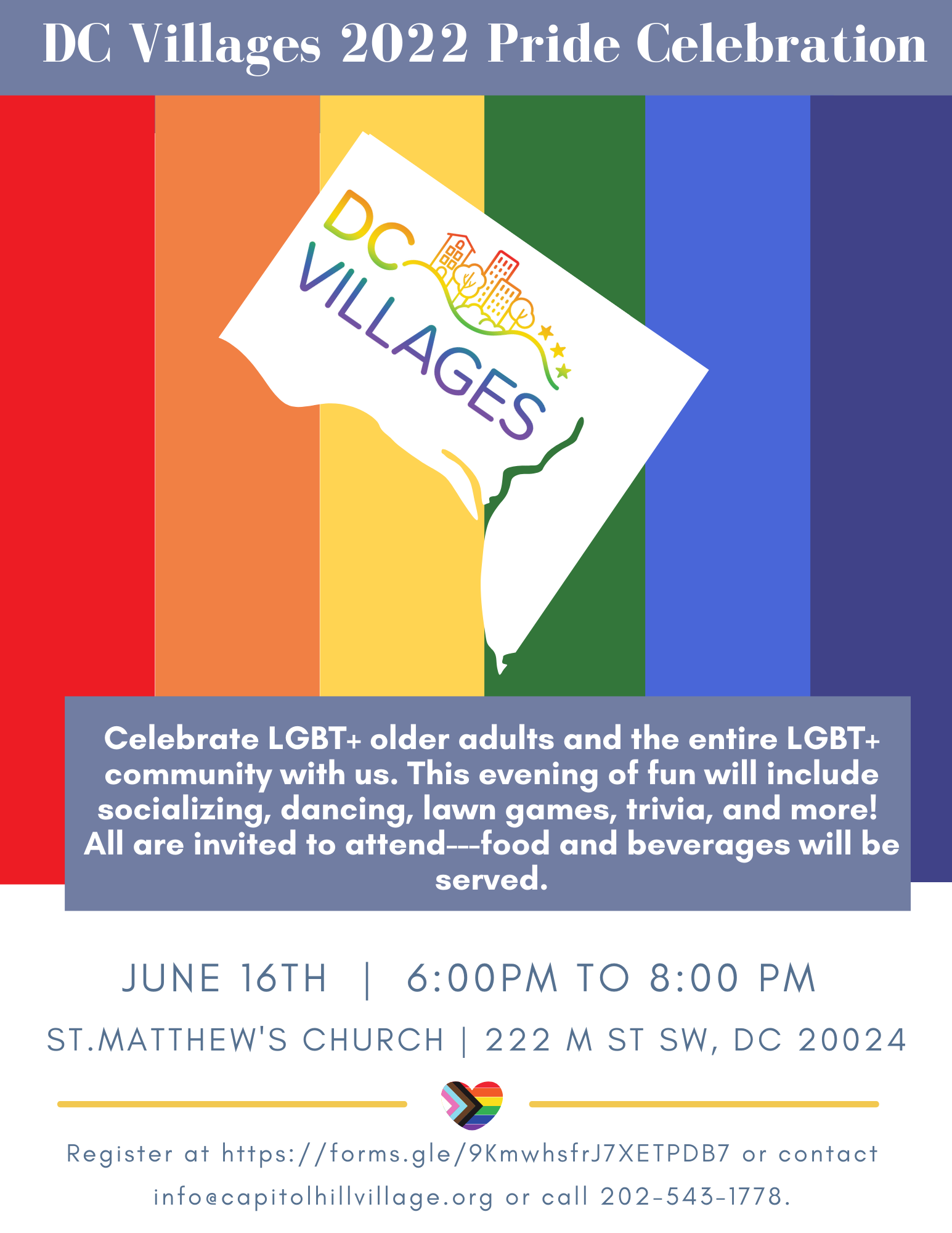 DC Villages 2022 Pride Celebration Capital Pride Alliance