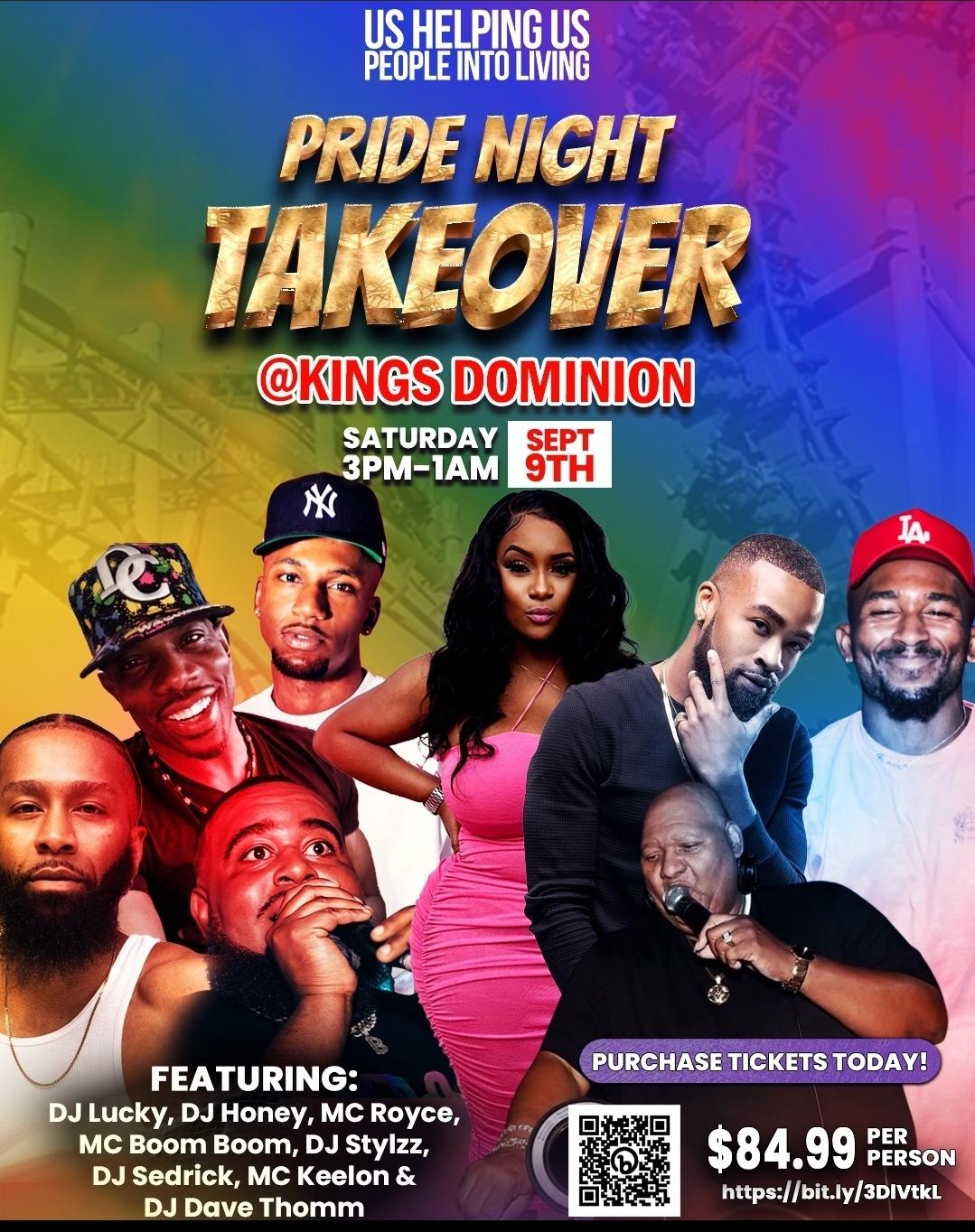 Kings Dominion PRIDE Takeover Capital Pride Alliance