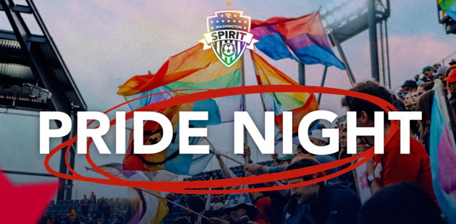 Pride Night OUT at the Washington Spirit - Capital Pride Alliance