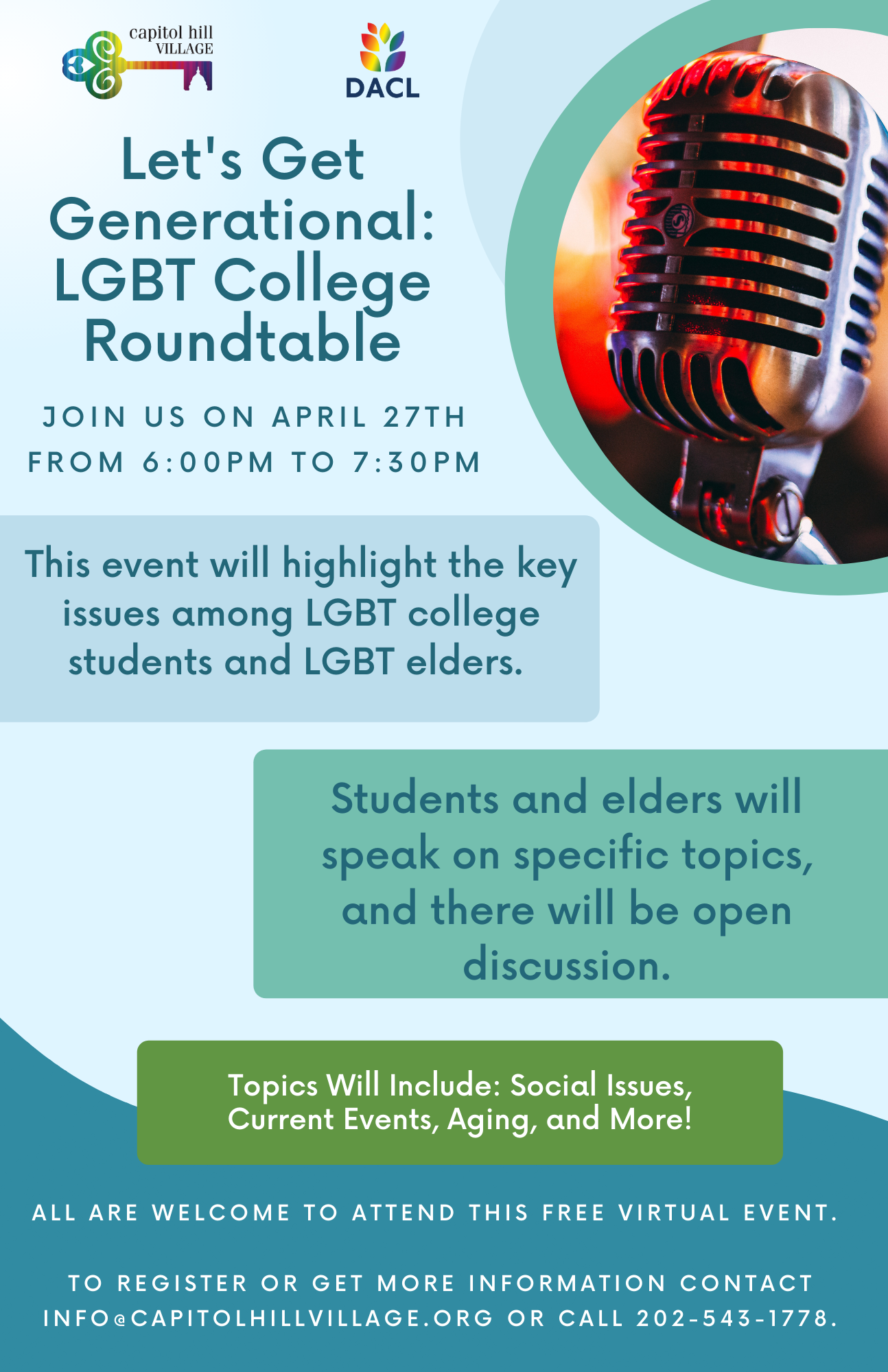 LGBT College Roundtable Event Capital Pride Alliance